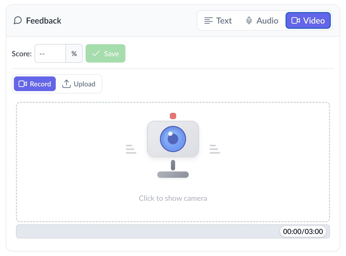LingoLesson feedback editor